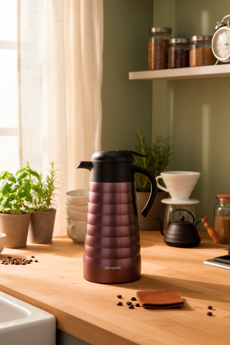 Bernardo Nora 2 Liter Steel Thermos Rose (Made in Turkey) - Image 2